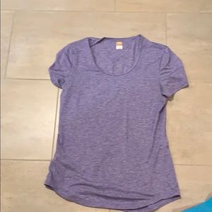 Lucy violet dry fit top